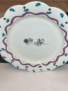 Disney Pfaltzgraff Mickey & Co Goofy Retired 8” Salad Plate